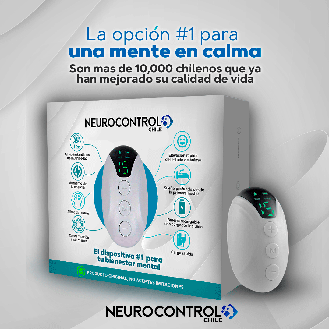 NeuroControl™ - Dispositivo calmante de ansiedad y depresión