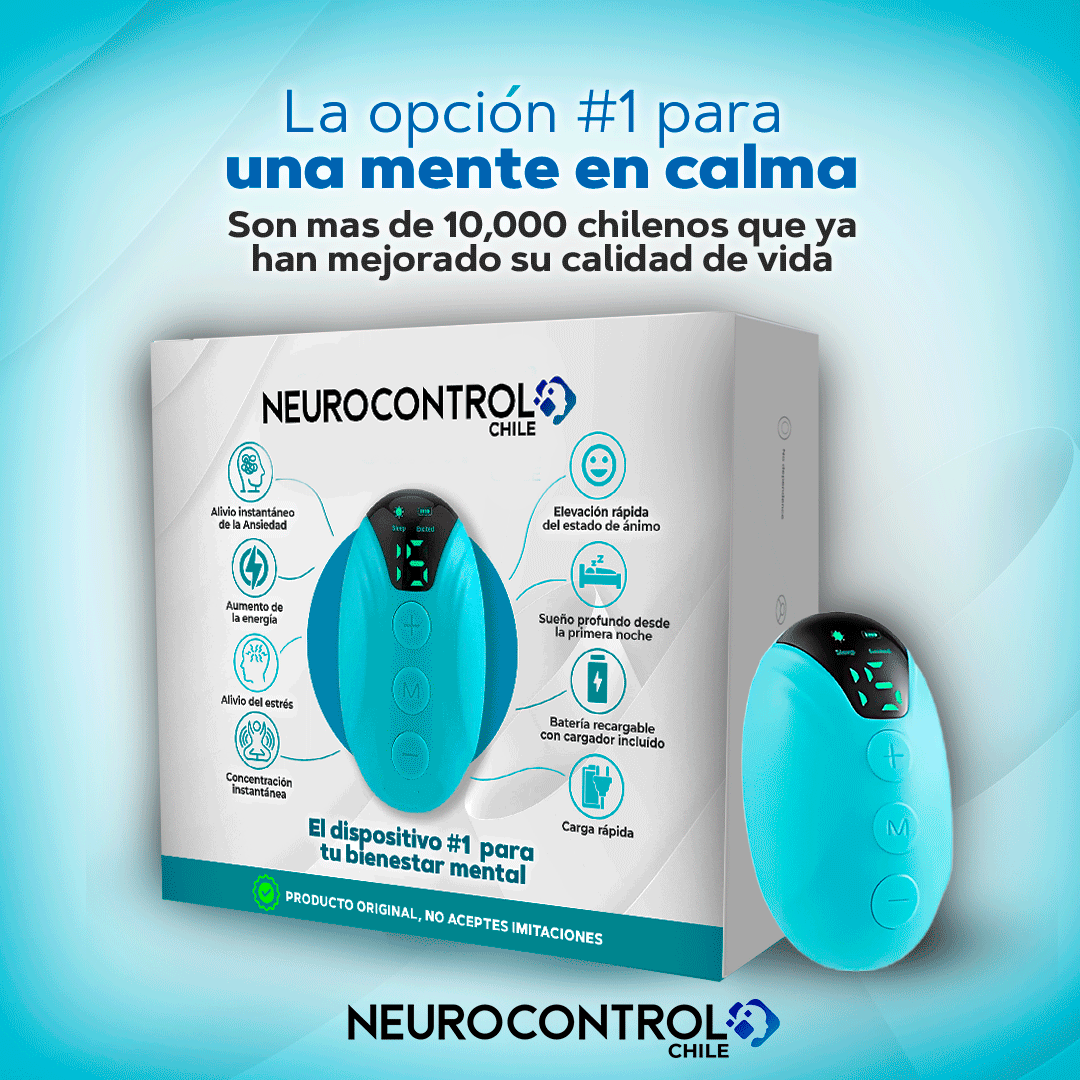 NeuroControl™ - Dispositivo calmante de ansiedad y depresión