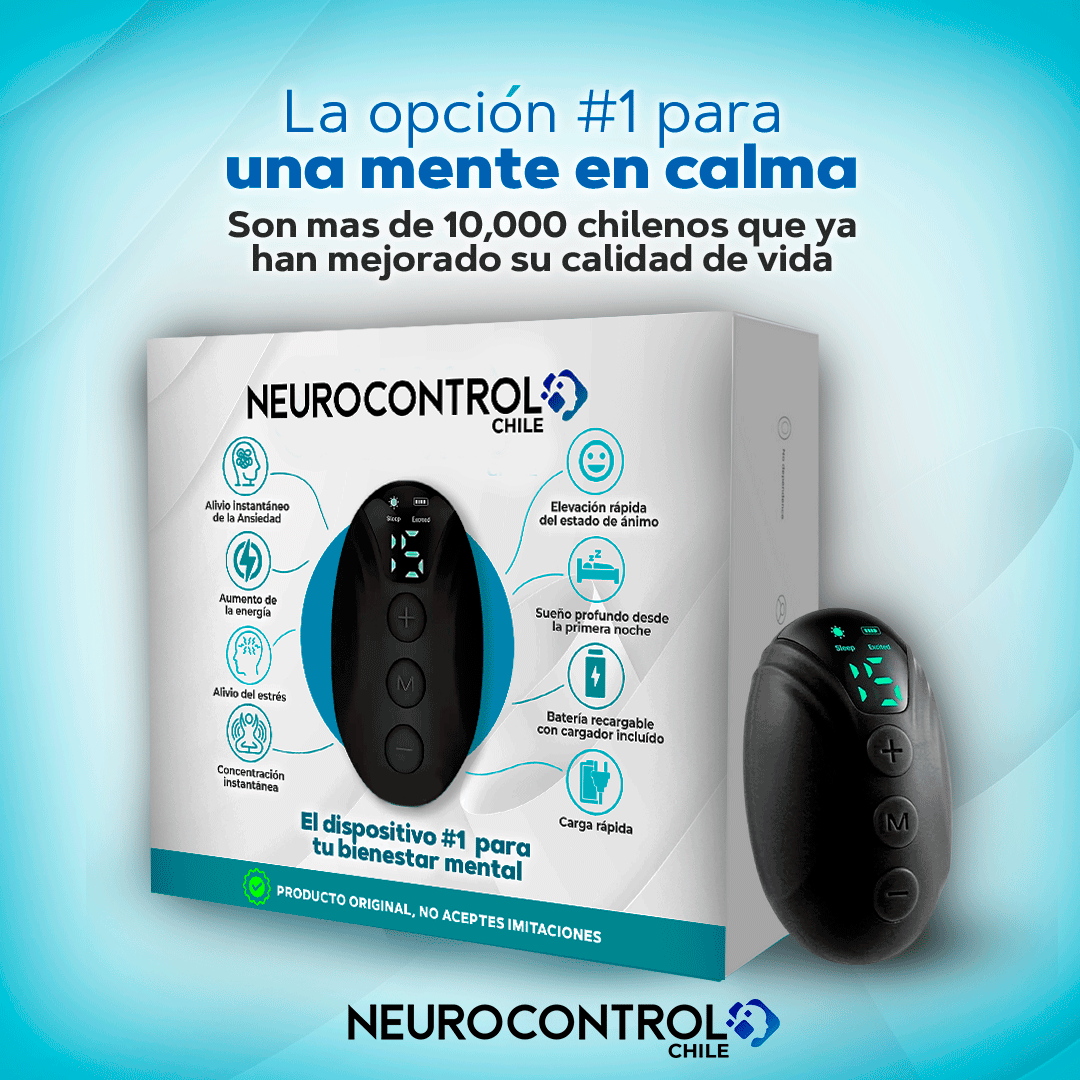 NeuroControl™ - Dispositivo calmante de ansiedad y depresión