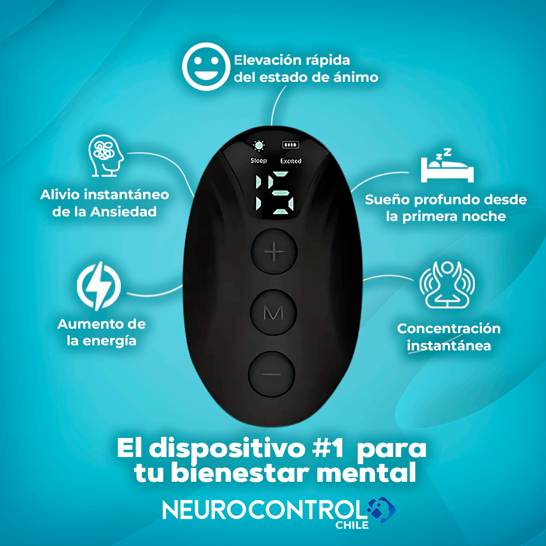 NeuroControl™ - Dispositivo calmante de ansiedad y depresión